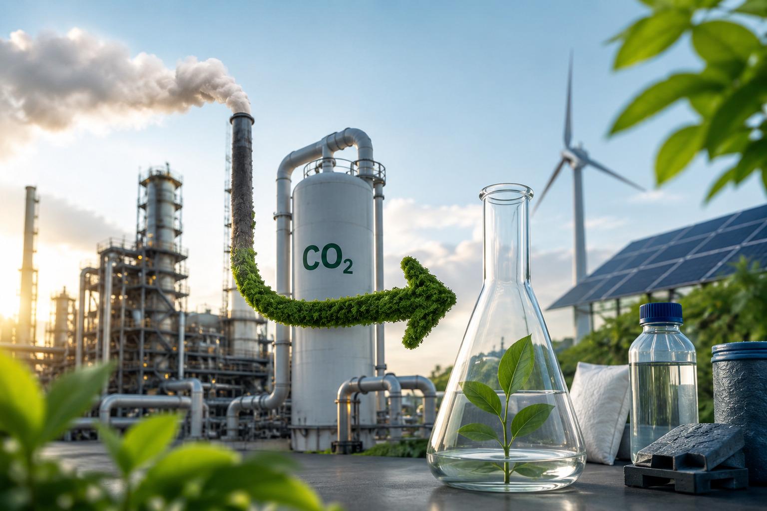 Utilización de CO₂: de residuo a materia prima industrial